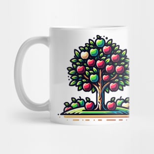 Apples Trees Color Beautiful Fruit Mug